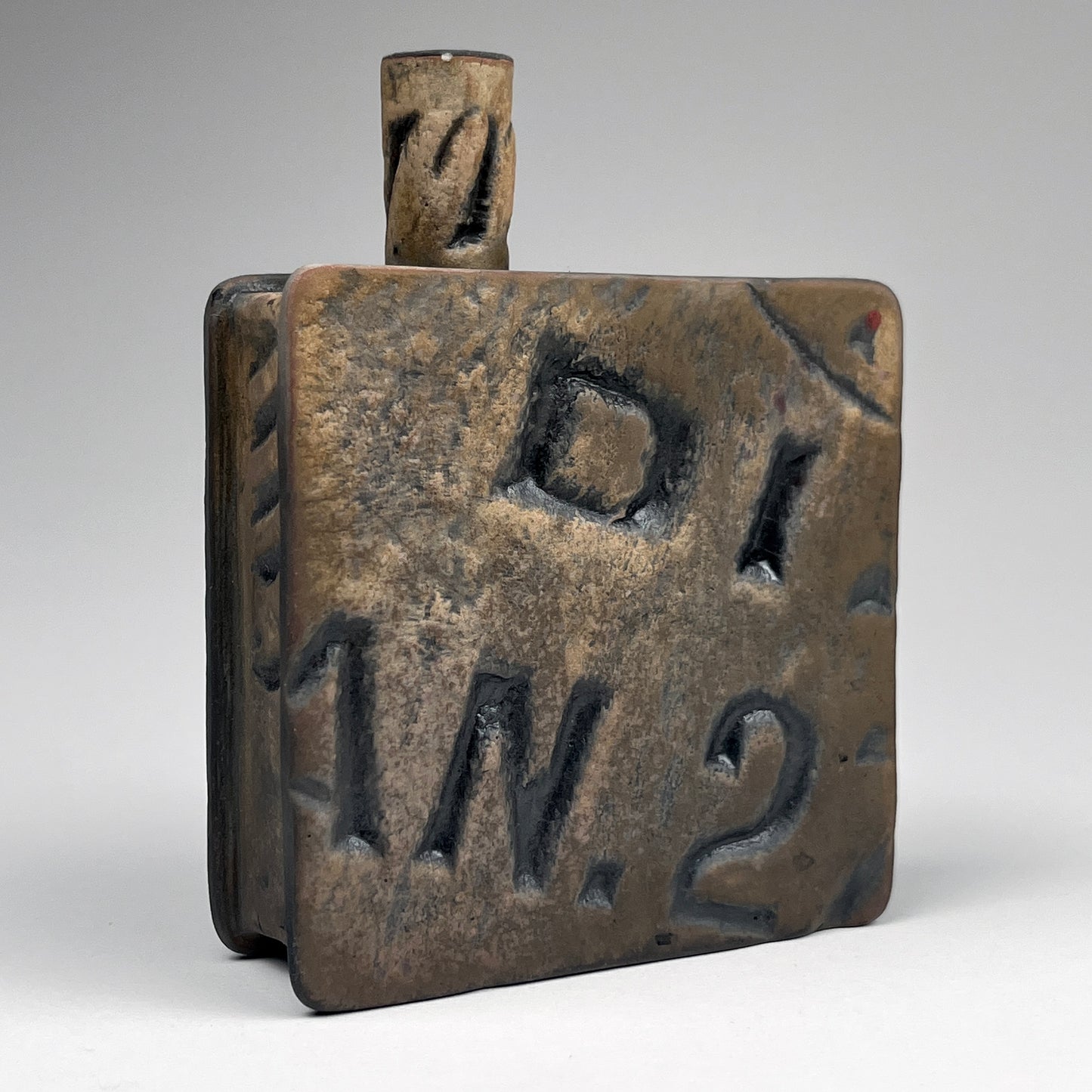 RAKU | Cemetary Flask