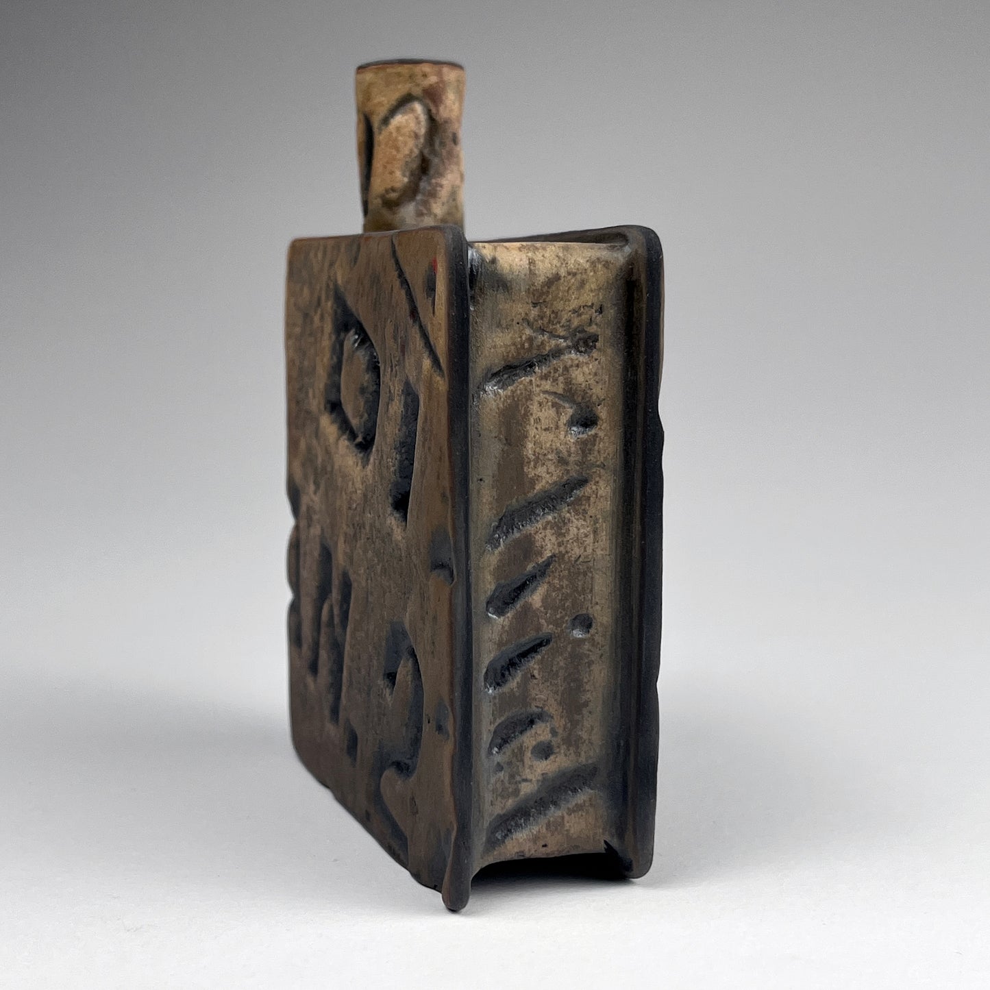 RAKU | Cemetary Flask