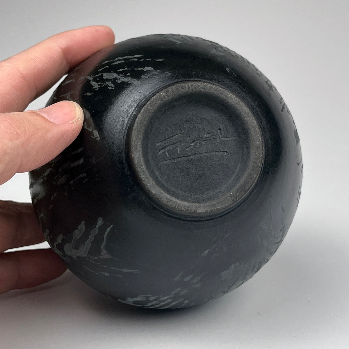 James Raku Raku RAKU | Glaze Pattern Bottle - Published Artwork! – Frank James Fisher