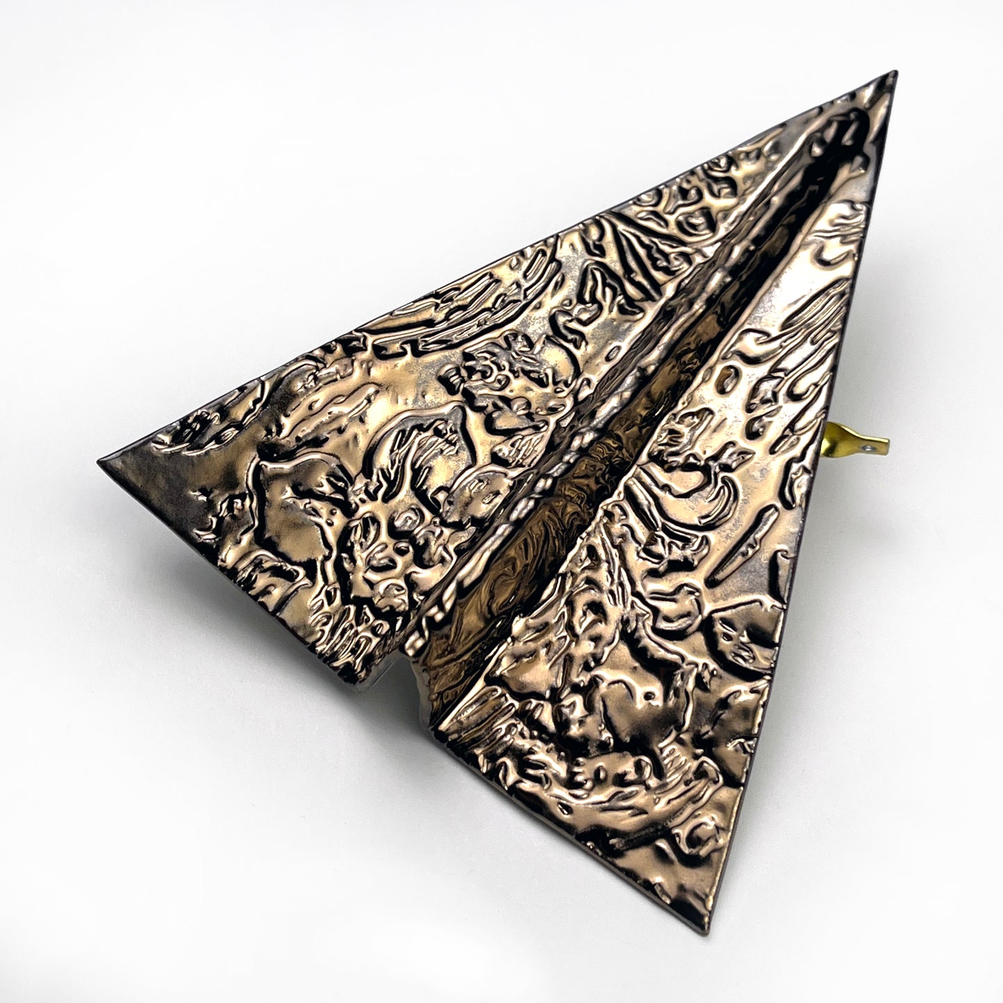 Christmas Ornament | Gold Embossed Foil 01