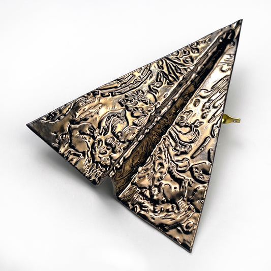 Christmas Ornament | Gold Embossed Foil 01