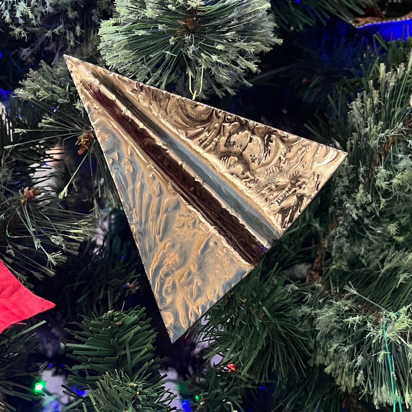 Christmas Ornament | Gold Embossed Foil 04