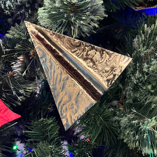 Christmas Ornament | Gold Embossed Foil 04