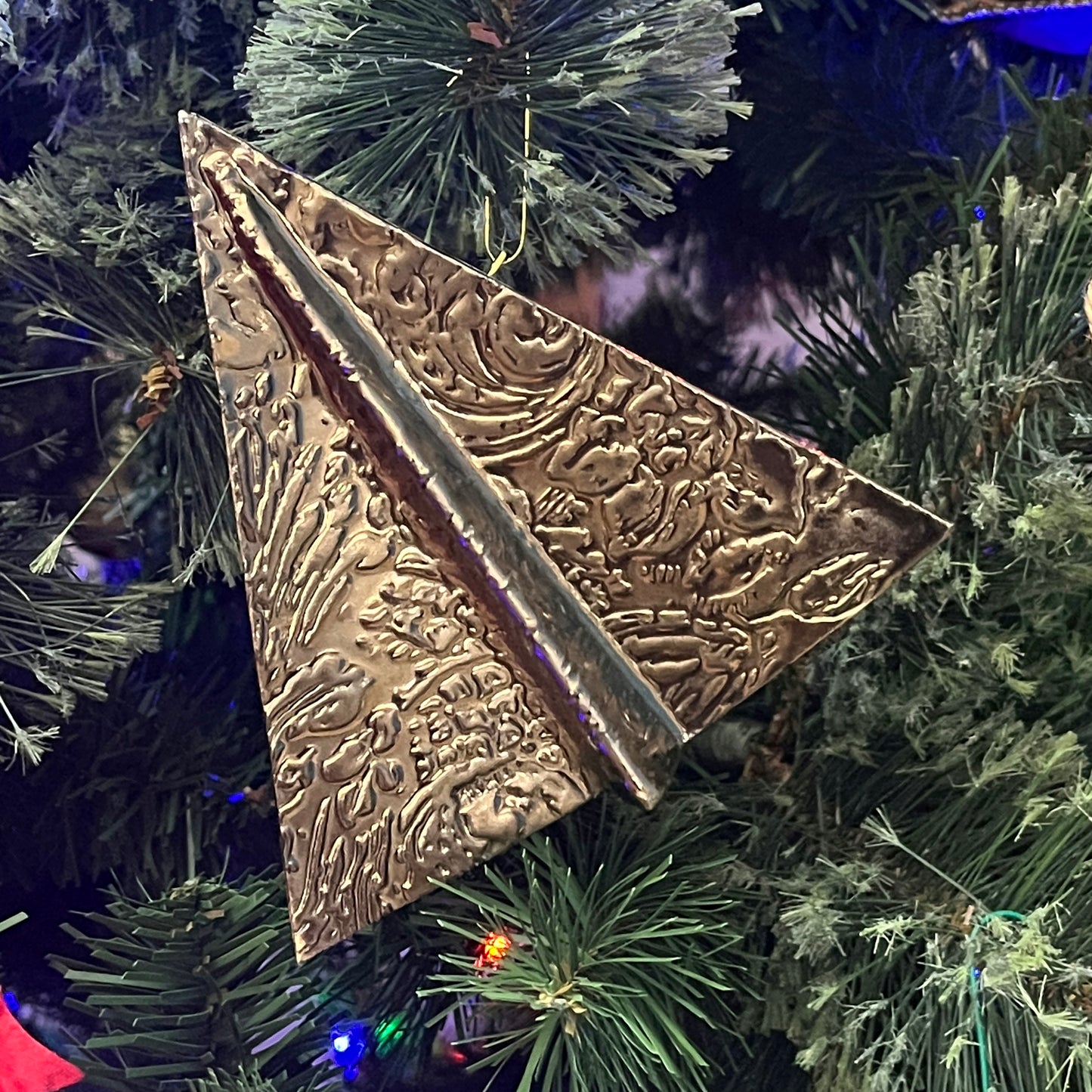 Christmas Ornament | Gold Embossed Foil 05