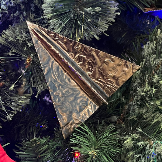 Christmas Ornament | Gold Embossed Foil 06