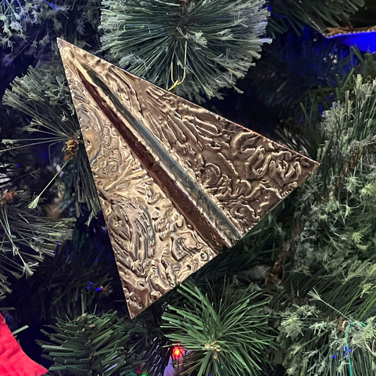 Christmas Ornament | Gold Embossed Foil 07