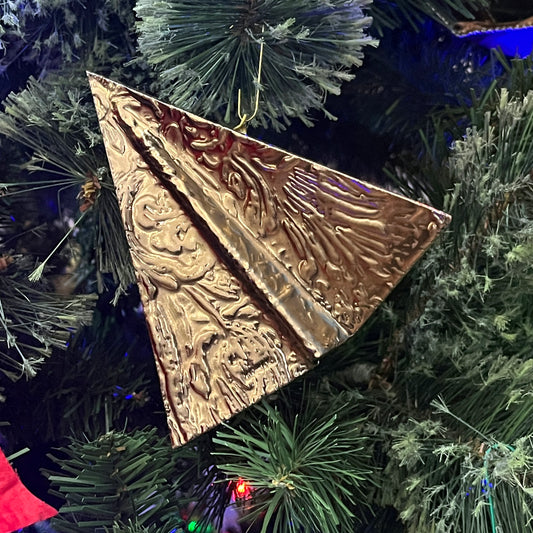 Christmas Ornament | Gold Embossed Foil 08