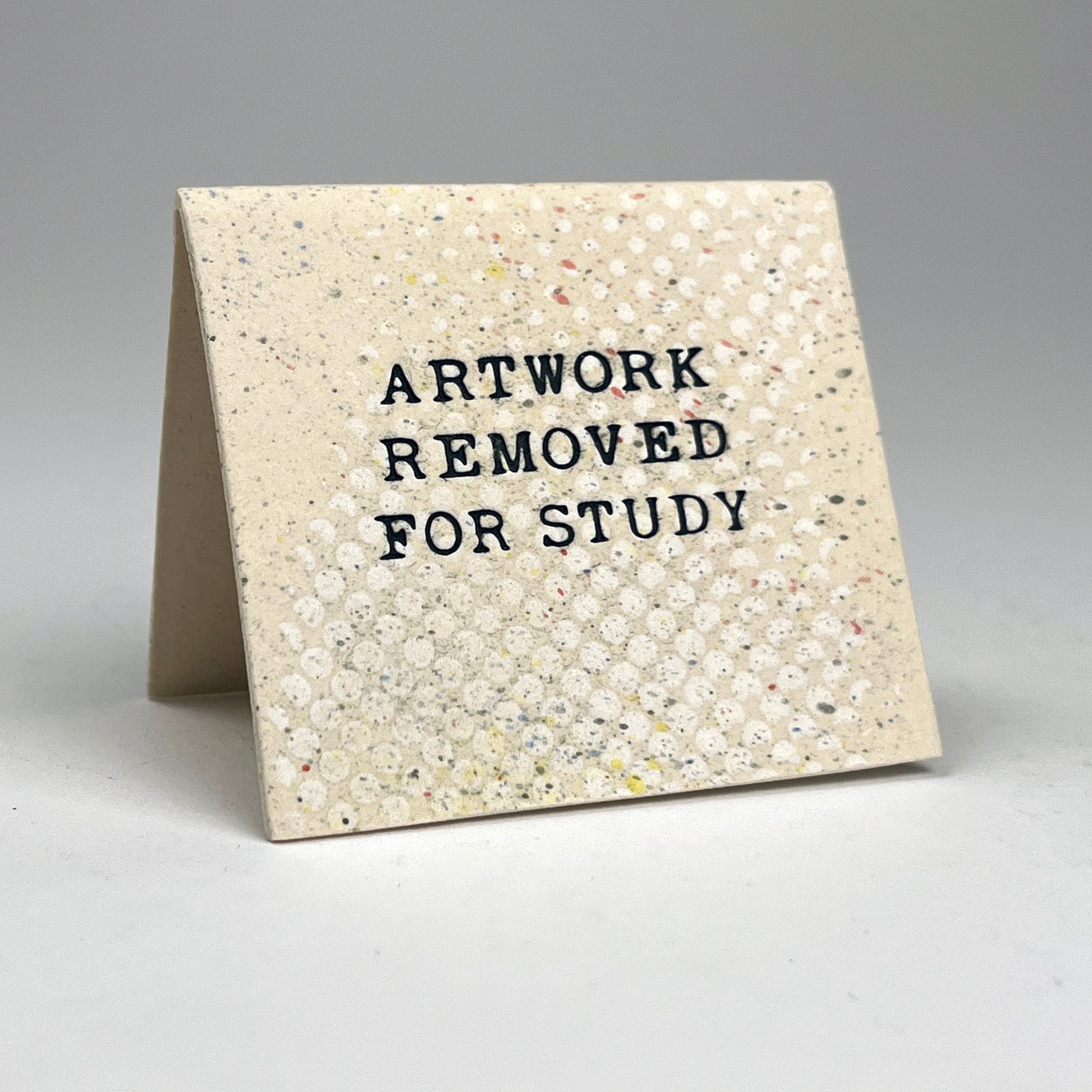 Artwork Removed For Study