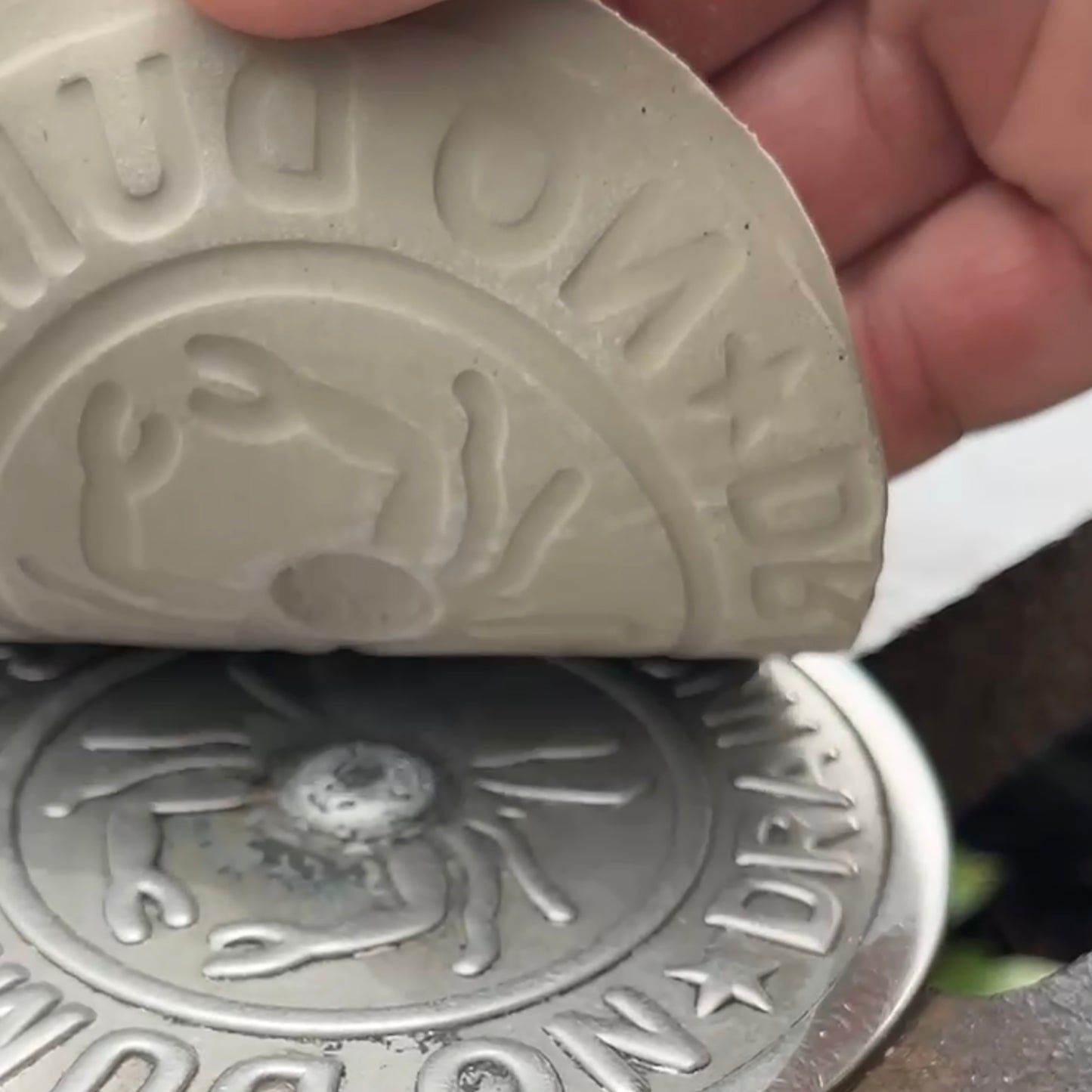 Texture Sketch Series | Crab: Storm Drain Cover